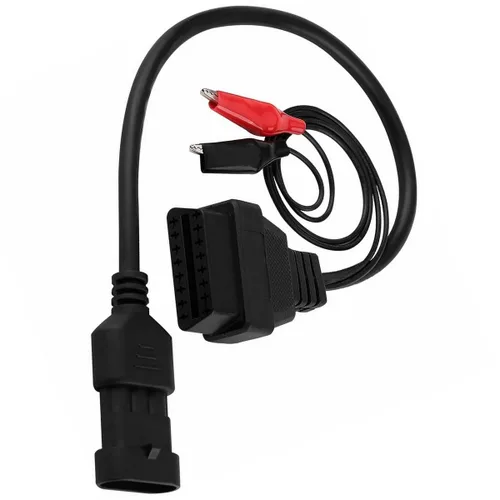 Vista 16 de cable de escaneo de diagnóstico OBD2 de 16 pines a 38 pines compatible con camiones Iveco