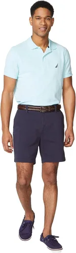 Vista 150 de Nautica playera polo clásica de mangas cortas, color sólido, para hombre