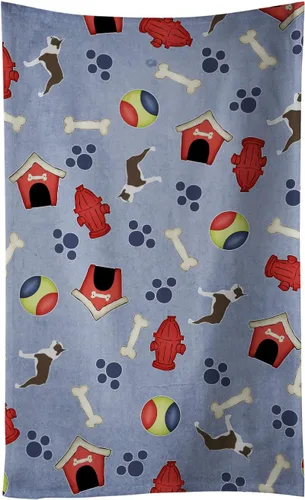 Vista 54 de Caroline's Treasures BB3948KTWL Affenpinscher Dog House Collection - Toalla de cocina para invitados, toalla de baño decorativa para cara, té, paño