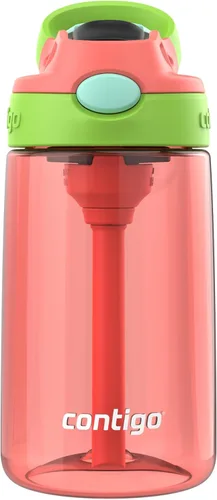 Vista 27 de Contigo Aubrey - Botella de agua para niños, paquete de 2, 20 onzas, azalea/jade y frambuesa azul. Azalea, tapa a prueba de derrames, apta