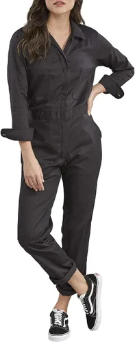 Vista 3 de Dickies - Overol de sarga de algodón de manga larga para mujer