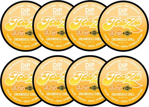 Vista 15 de TeaZA - Bolsas energéticas, sin humo, tabaco alternativo sin nicotina, sin tabaco y saludable para masticar tabaco, alternativa para masticar tiene