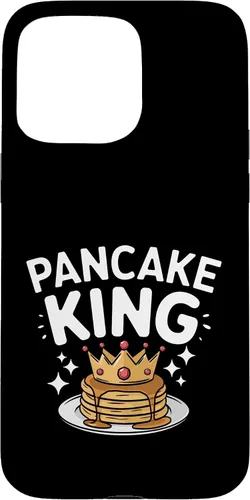 Vista 28 de iPhone 16 Pancake King Hotcake Lover Maker Baker Foodies Men Dad Boys Case