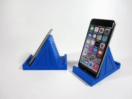 Vista 4 de TabletProp - Soporte universal suave y flexible para tableta, lector electrónico y teléfono inteligente, silicona de grado superior (azul)