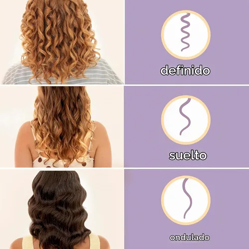 Vista 5 de INFINITIPRO by Conair Curl Secret MINI - Rizador automático de 1/2 pulgada, rizador de pelo inalámbrico para todo tipo de cabello y longitudes