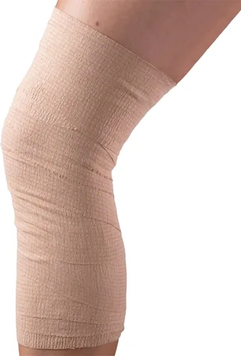 Vista 3 de CHAMPION Vendaje elástico autoadherente ajustable, beige, universal, 4 pulgadas de ancho