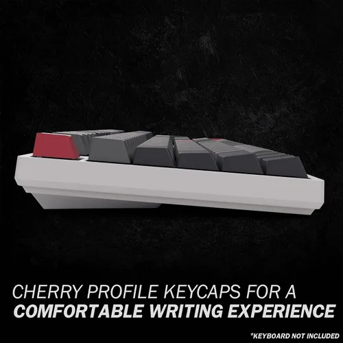Vista 3 de HK Gaming - Teclas de sublimación Perfil Cherry Teclas gruesas de polibutileno para teclado mecánico