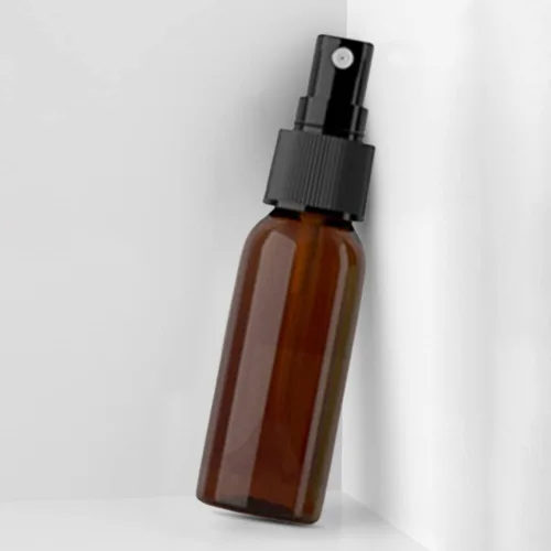 Vista 3 de Mini botella de spray vacía de 1.0 fl oz, mini botella portátil de perfume de aceites esenciales, botella de viaje, botellas de aerosol de alcohol
