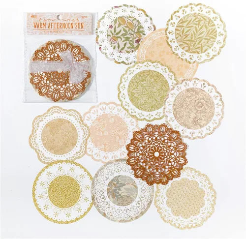 Vista 3 de Calcomanías para kit de álbumes de recortes, cuadros azules, papel estético, diario, agenda, diario, suministros decorativos, 50 unidades/paquete