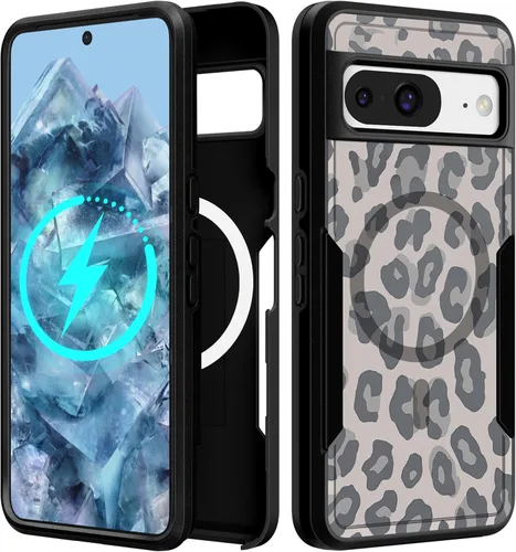 Vista 21 de Funda para Moto G 5G 2024 – Compatible con MagSafe para mujeres y niñas, bonita funda protectora magnética para teléfono, diseño femenino Kawaii