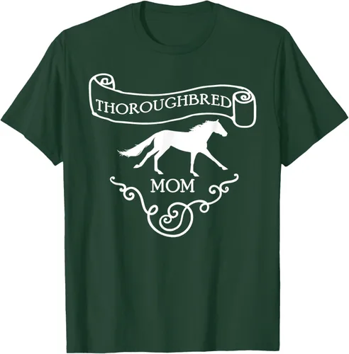 Vista 55 de Thoroughbred - Camiseta de equitación para caballo OTTB