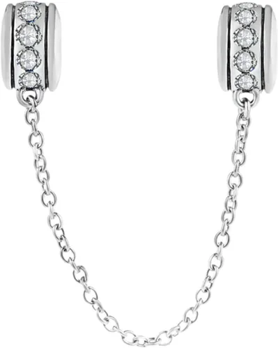 Vista 8 de Cierre de clip de plata esterlina para pulsera Pandora Charm