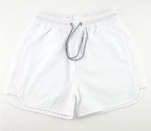Vista 4 de Pantalones cortos de entrenamiento para hombre de 3 pulgadas de secado rápido, para gimnasio, culturismo, pantalones cortos deportivos con bolsillos
