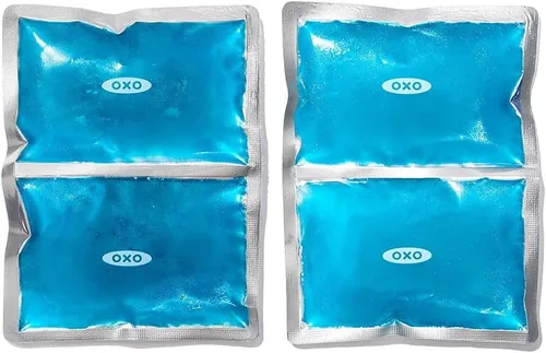 Vista 8 de OXO Juego de bolsas de hielo Good Grips Prep & Go - Azul océano