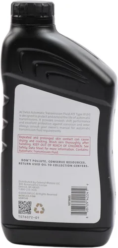 Vista 3 de ACDelco 10-9240 Type III (H) Líquido de transmisión automática, 1 cuarto de galón