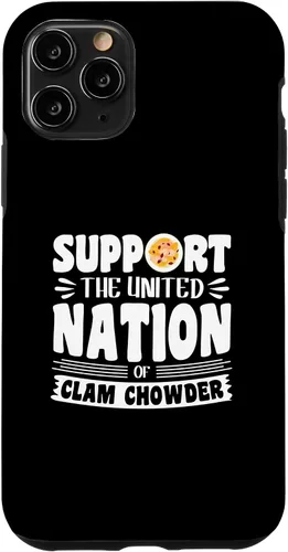 Vista 27 de iPhone 16 Support the united nation of Clam Chowder Case
