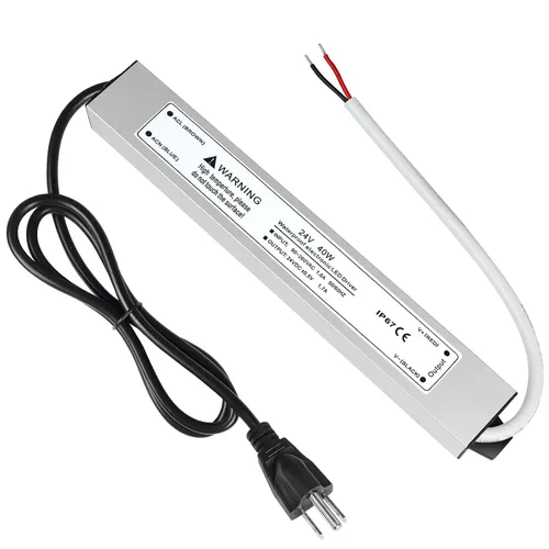 Vista 29 de LightingWill transformador impulsor LED 30 vatios, impermeable IP67, fuente de alimentación, 90-265V CA a 12V CC de baja tensión, adaptador