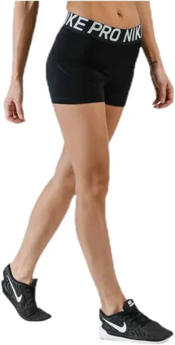 Vista 4 de Nike Pro - Pantalones cortos de entrenamiento para mujer, 3 pulgadas