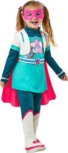 Vista 4 de Rubies StarBeam: Disfraz de StarBeam para niños pequeños, niña 2T