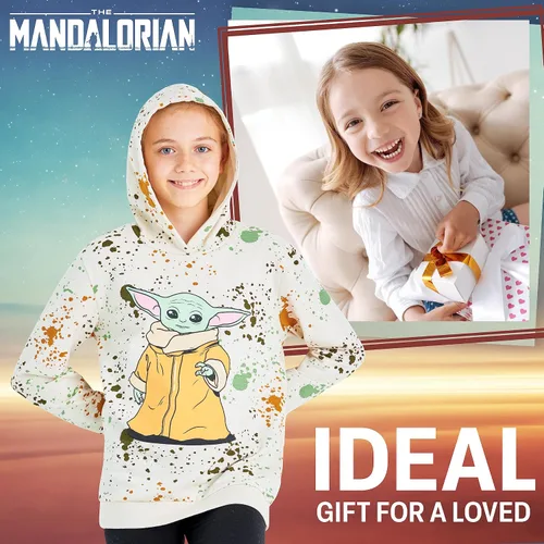 Vista 3 de Disney Sudadera con capucha para niñas, sudadera suave con capucha para niños y adolescentes