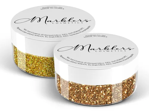 Vista 146 de MARBLERS Polvo de mica natural grueso [perla azul acero] 0.11 onzas (0.11 oz) altamente pigmentado no tóxico, vegano, libre de crueldad animal