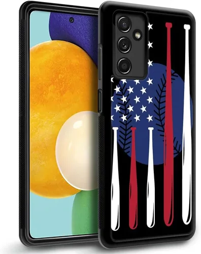 Vista 18 de Funda compatible con Samsung Galaxy A13, funda protectora de fútbol americano para hombres y mujeres, goma de silicona suave antideslizante y a