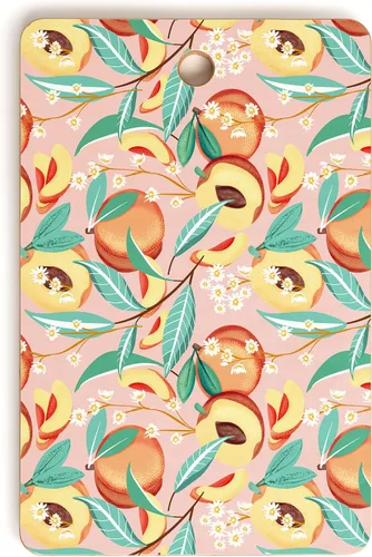 Vista 26 de Society6 Tabla de cortar de bambú 83 naranjas botánicas Boho Art Decoración de cocina Tabla de servir segura para alimentos, alia, 11.5 pulgadas
