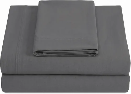 Vista 19 de DESTINY CRESCENT BEDDING Juego de sábanas cómodas de algodón de 3 piezas, tamaño individual XL, 100% algodón, transpirables y refrescantes