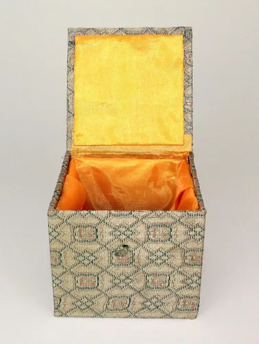 Vista 6 de Bosque de bambú Art Glass Jewelry Box jb-002
