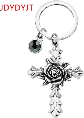 Vista 4 de Dijes de piedra natal de mayo para pulsera, collar, joyería, plata, bricolaje, cristal para mujer, 0.236 pulgadas
