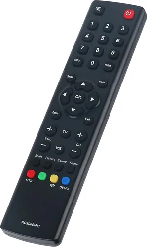 Vista 3 de Mando a distancia reemplazado RC3000M11 apto para Kalley TCL LCD LED Smart TV RC3000E02 RC3000M13 RC3000N02 LT26A310R LT-26A310R 19D3260 24D3270