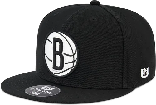 Vista 26 de Ultra Game Gorra de béisbol negra Ultimate oficial de sarga con broche a presión de la NBA para hombres