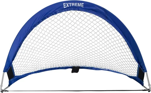 Vista 4 de Champion Sports Portable Pop-Up Soccer Goals (Set of 2) – Durable Folding Nets for Training, Backyard Games & Practice, Multiple Sizes