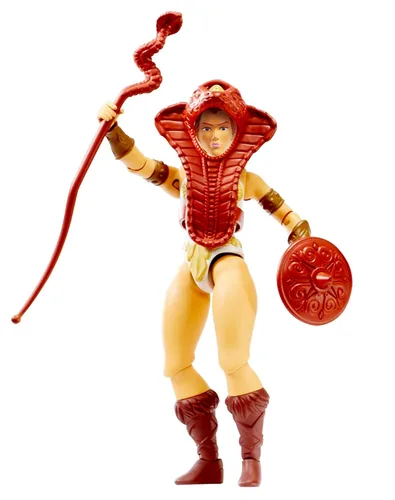 Vista 4 de Figuritas de acción Masters of The Universe Origins 14 cm, figuras de batalla para contar historias y vitrina, regalo para coleccionistas de 6-10