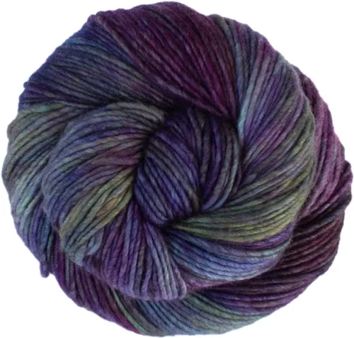 Vista 3 de Malabrigo Hilo de lana peinada teñida a mano (004 Verde Zafiro)
