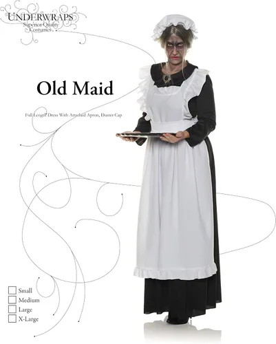 Vista 2 de UNDERWRAPS Womans Woman's Classic Victorian Maid CostumeAdult Sized Costumes