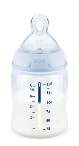 Vista 7 de NUK Disney - Conjunto de chupón y botella de flujo suave para recién nacido, 0+ meses, de Minnie Mouse