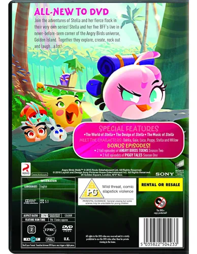 Vista 2 de Angry Birds Stella The Complete First Season DVD