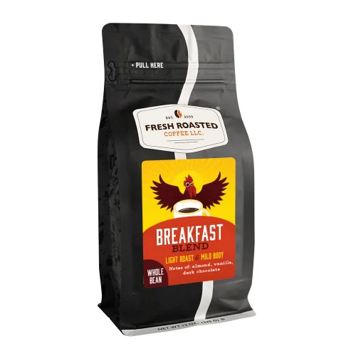 Vista 16 de Fresh Roasted Coffee, Blackbeard's Revenge, 12 onzas, tostado medio, Kosher, grano entero