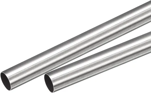 Vista 53 de uxcell Tubo capilar del acero inoxidable 304, tubería gruesa del metal de la longitud de la pared de 820.2 ft m del OD 18.0 ft m x 0.7 ft m