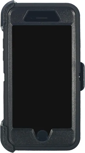 Vista 2 de Hand-e Funda con clip para cinturón para iPhone SE 3ª y 2ª generación 2022-2020 / iPhone 8 / iPhone 7 (4.7") Funda protectora 2 en 1 con protector