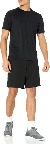 Vista 5 de Tienda Essentials - Pantalones cortos de corte suelto con tecnología de rendimiento para hombre