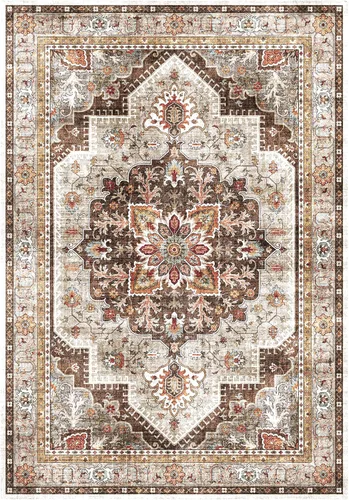 Vista 14 de Gertmenian Alfombra de Área Interior Boho Decoración del Hogar para Entrada, Dormitorio, Sala de Estar, Oficina, Cocina Alfombras de Acento