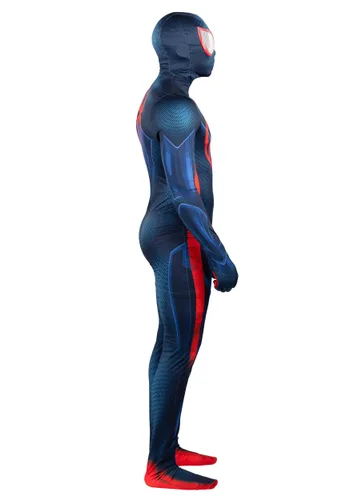 Vista 6 de Disfraz Spider-Verse 2 Miles Morales para Hombre Multicolor