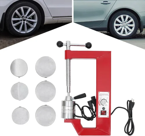 Vista 9 de Herramienta de Reparación de Banda de Rodadura y Paredes Laterales de Neumáticos Auto Vulcanizante 110V, Máquina de Reparación por Calentamiento