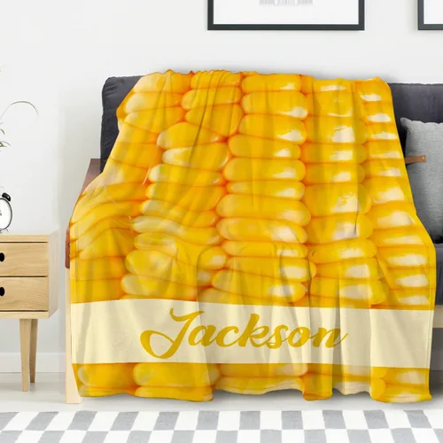 Vista 18 de Manta de chips Nachos para otoño, invierno, primavera, todas las estaciones, cálida y mullida de 40 x 30 pulgadas, para mascotas, microfelpa Chips