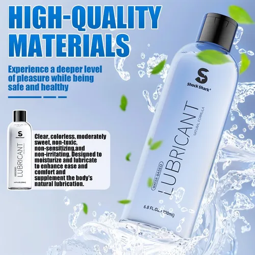 Vista 6 de Lubricantes lubricantes de 7 onzas líquidas para privacidad Lubricante sexual anal Body Glide Lubricante a base de agua Lubricante personal Sliquid