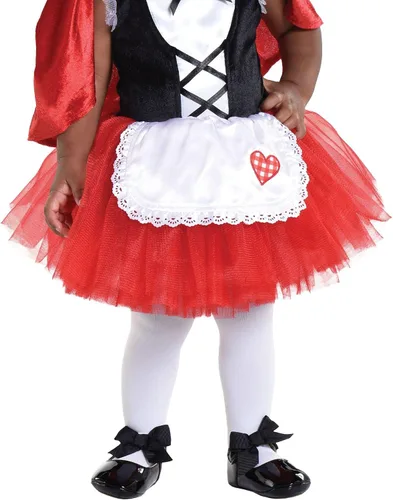 Vista 4 de Party City Disfraz de Halloween de Little Red Riding para bebés, Varios