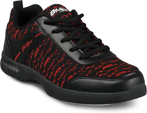 Vista 4 de KR Strikeforce Aviator Hombres Zapatos De Bolos Rojo