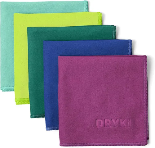 Vista 15 de DRYKI Pocket-Sized Sweat Towels - Original Sweat Absorbing Handkerchiefs Negro